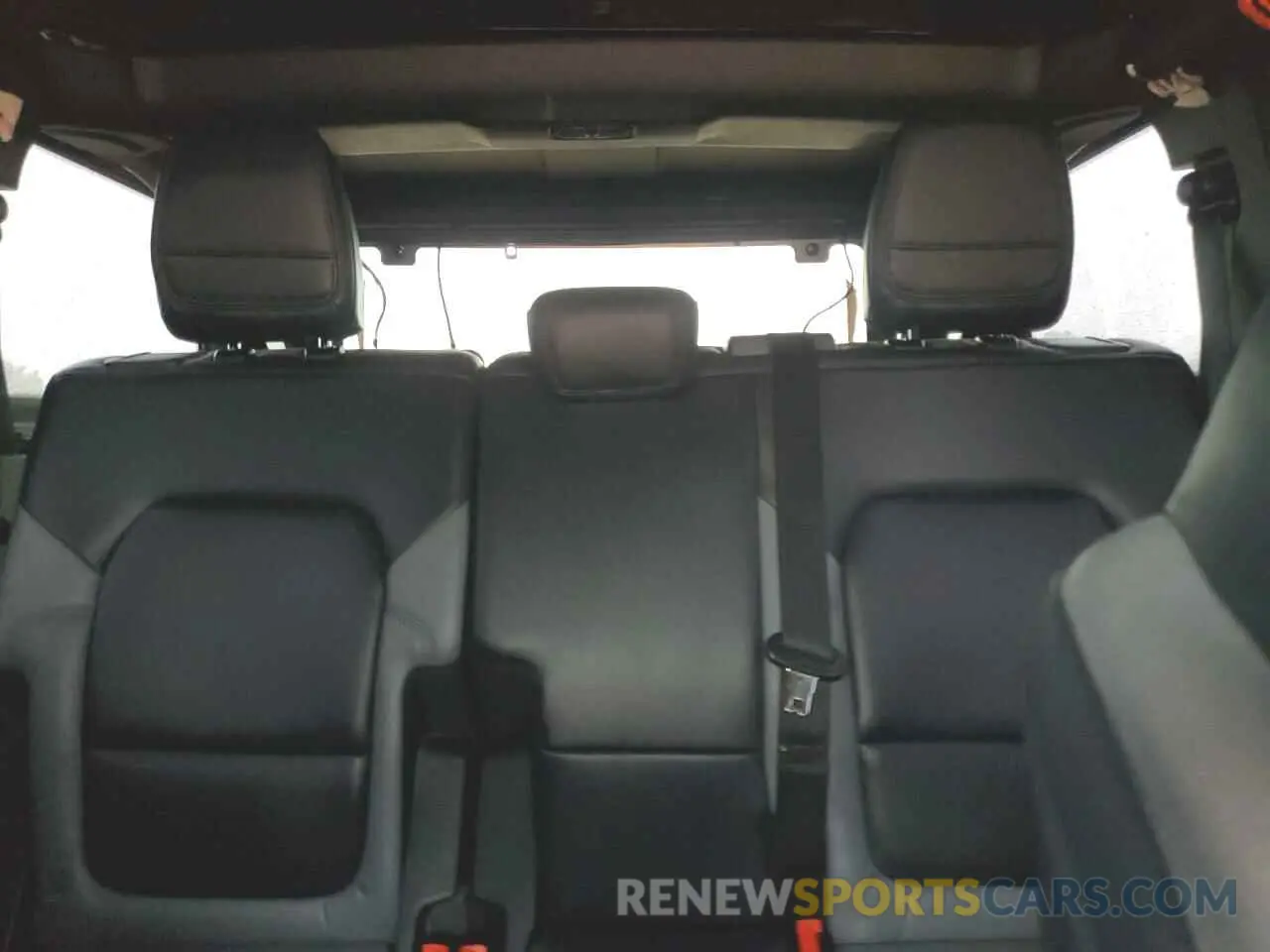 10 fotografías del automóvil dañado 1FMEE5DP5NLB31700 FORD BRONCO 2022