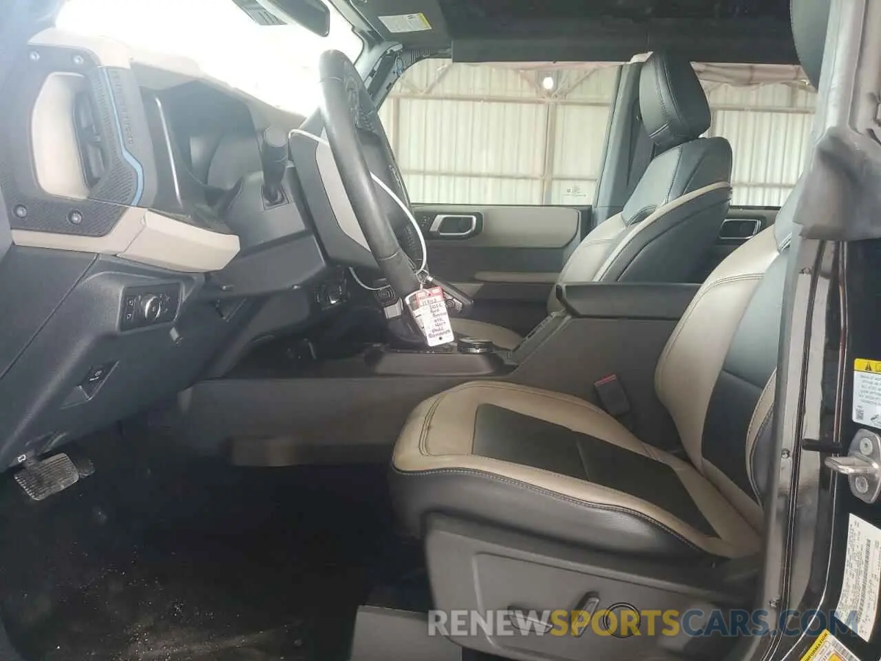 7 fotografías del automóvil dañado 1FMEE5DP5NLB41837 FORD BRONCO 2022