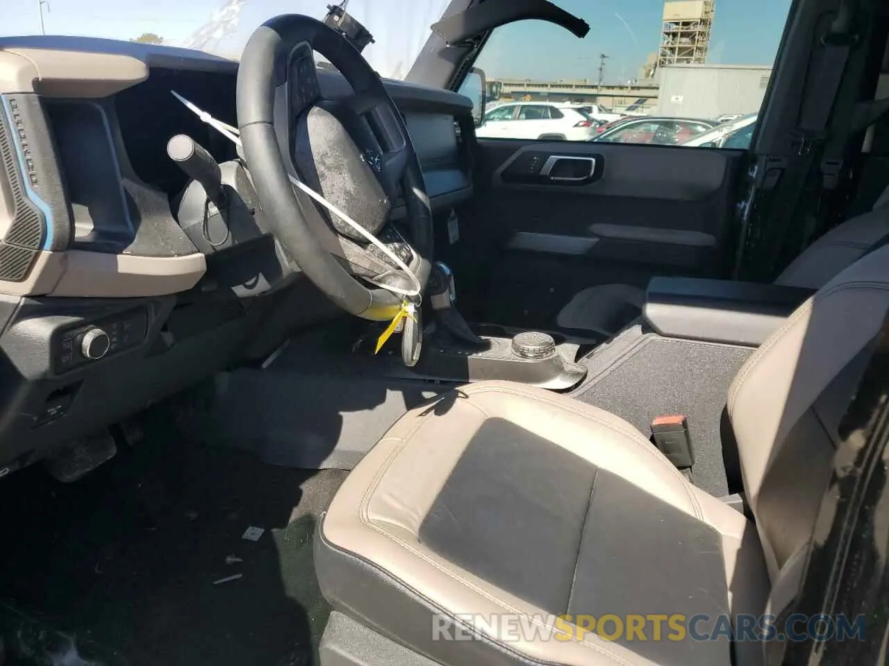 7 fotografías del automóvil dañado 1FMEE5DP5NLB84218 FORD BRONCO 2022