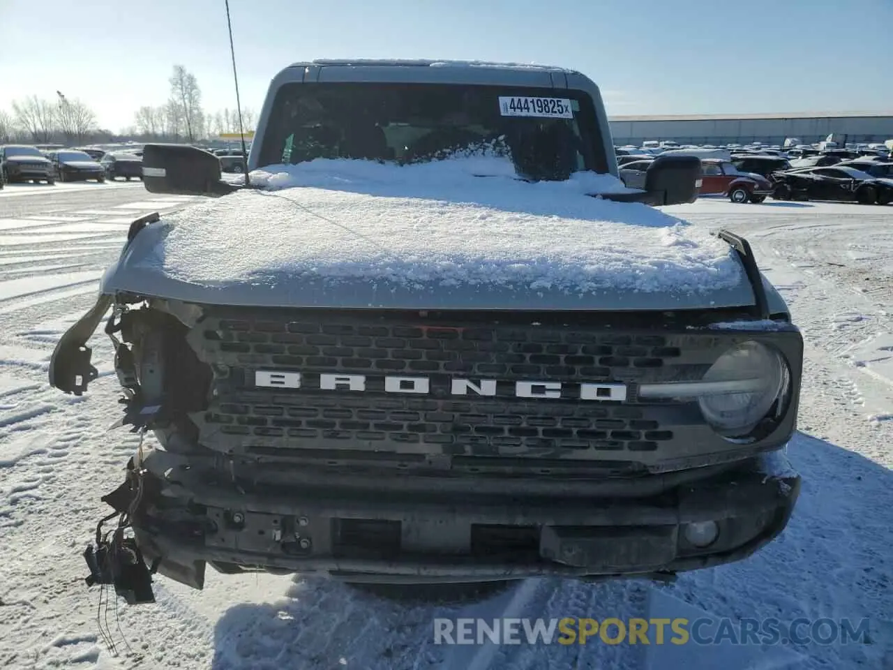 5 fotografías del automóvil dañado 1FMEE5DP6NLA73872 FORD BRONCO 2022