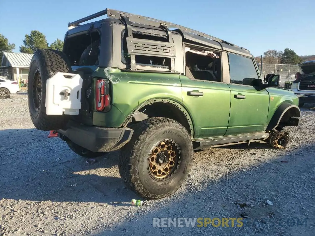 3 fotografías del automóvil dañado 1FMEE5DP6NLB67301 FORD BRONCO 2022