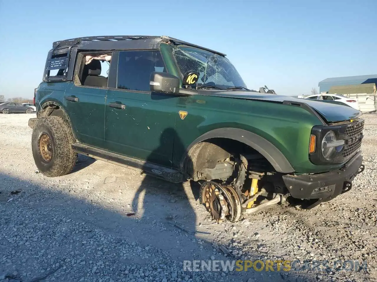 4 fotografías del automóvil dañado 1FMEE5DP6NLB67301 FORD BRONCO 2022