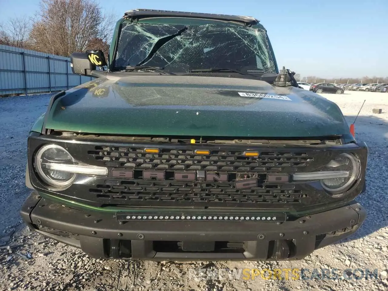 5 fotografías del automóvil dañado 1FMEE5DP6NLB67301 FORD BRONCO 2022