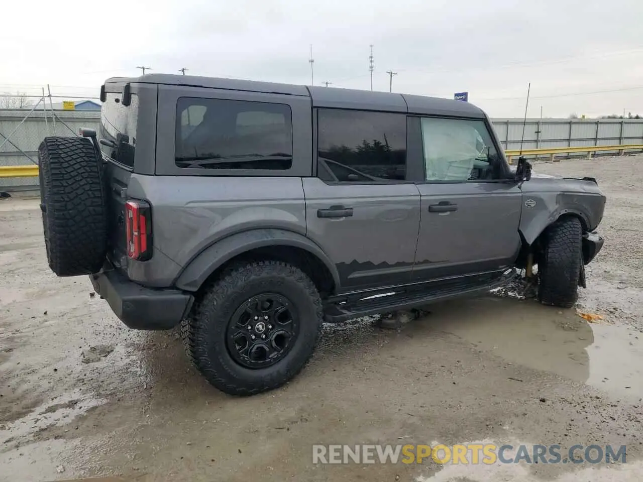 3 fotografías del automóvil dañado 1FMEE5DP7NLA80555 FORD BRONCO 2022