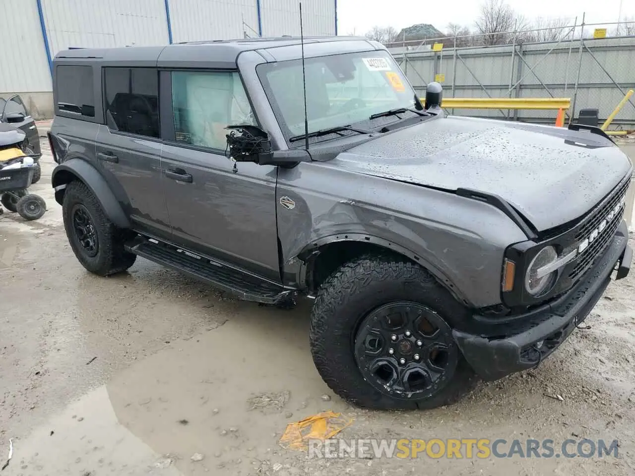 4 fotografías del automóvil dañado 1FMEE5DP7NLA80555 FORD BRONCO 2022