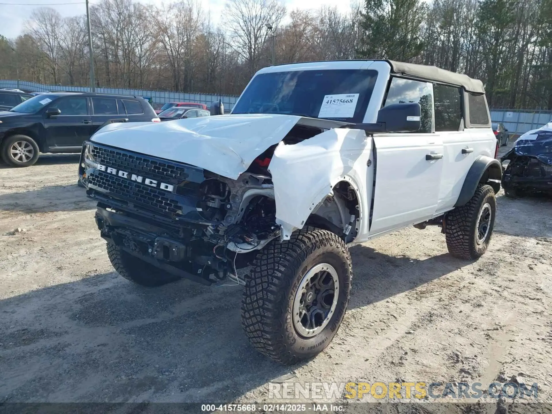6 fotografías del automóvil dañado 1FMEE5DP7NLB41371 FORD BRONCO 2022