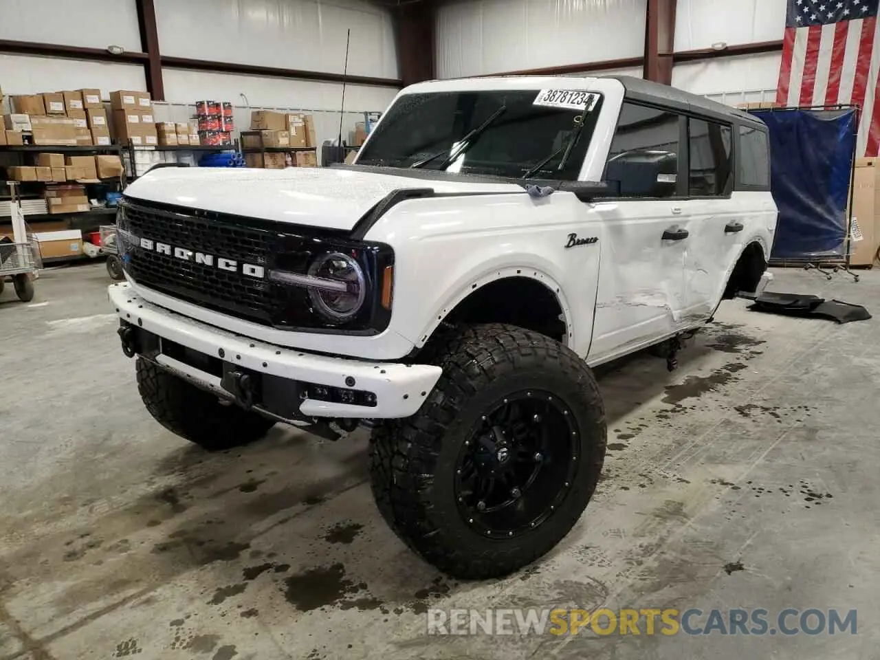 1 fotografías del automóvil dañado 1FMEE5DP9NLB28993 FORD BRONCO 2022