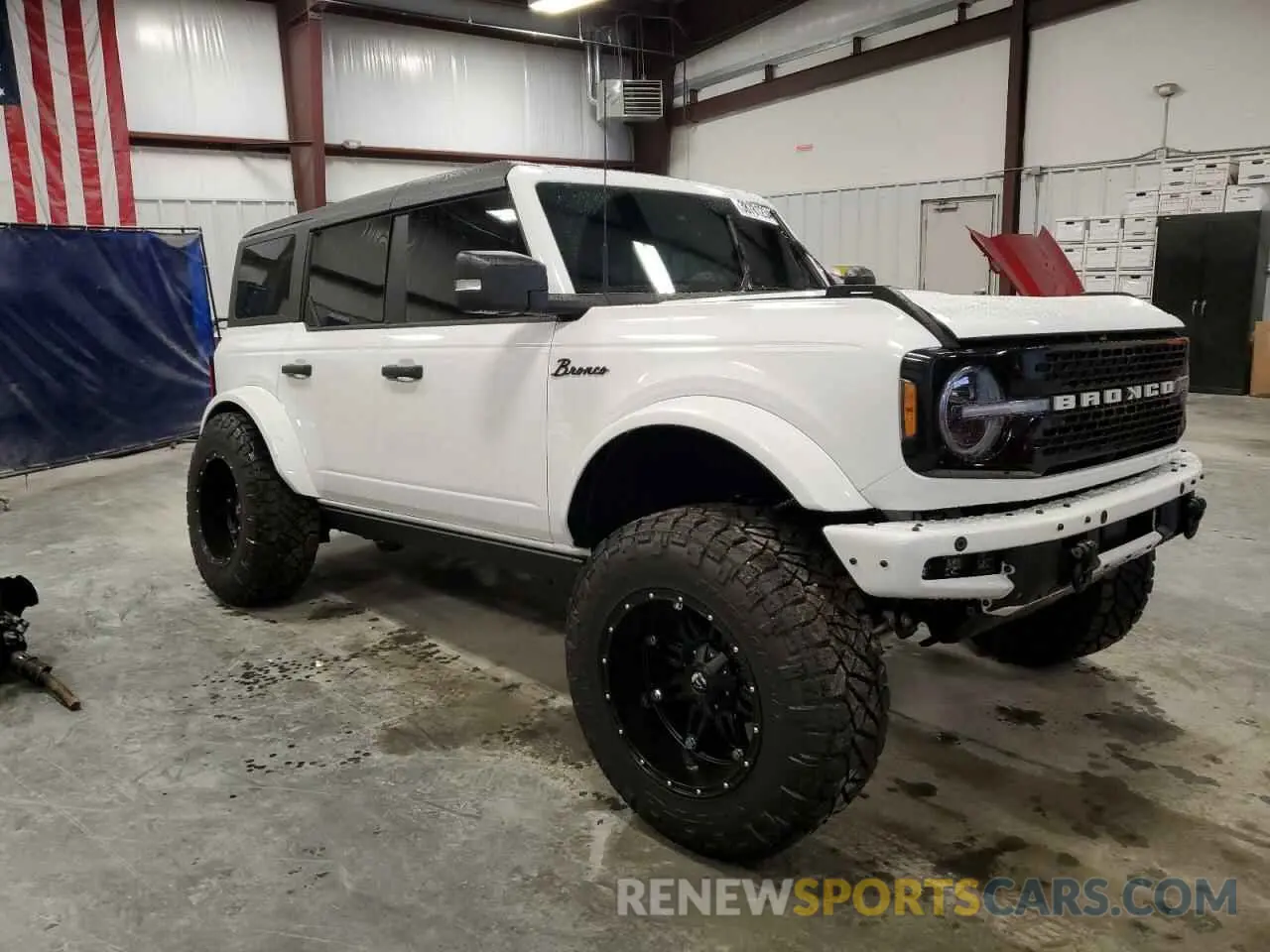 4 fotografías del automóvil dañado 1FMEE5DP9NLB28993 FORD BRONCO 2022