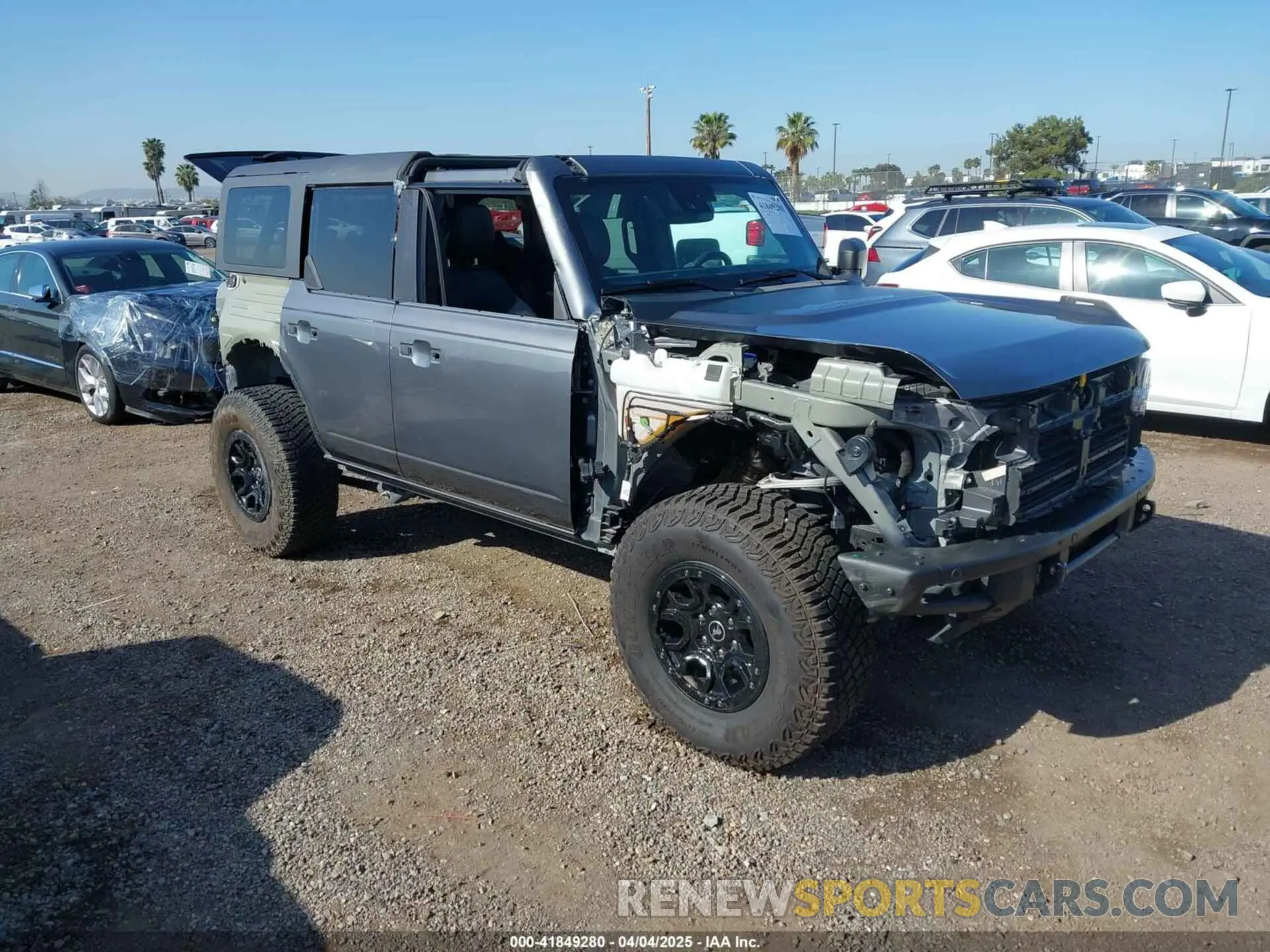 1 fotografías del automóvil dañado 1FMEE5DP9NLB37001 FORD BRONCO 2022