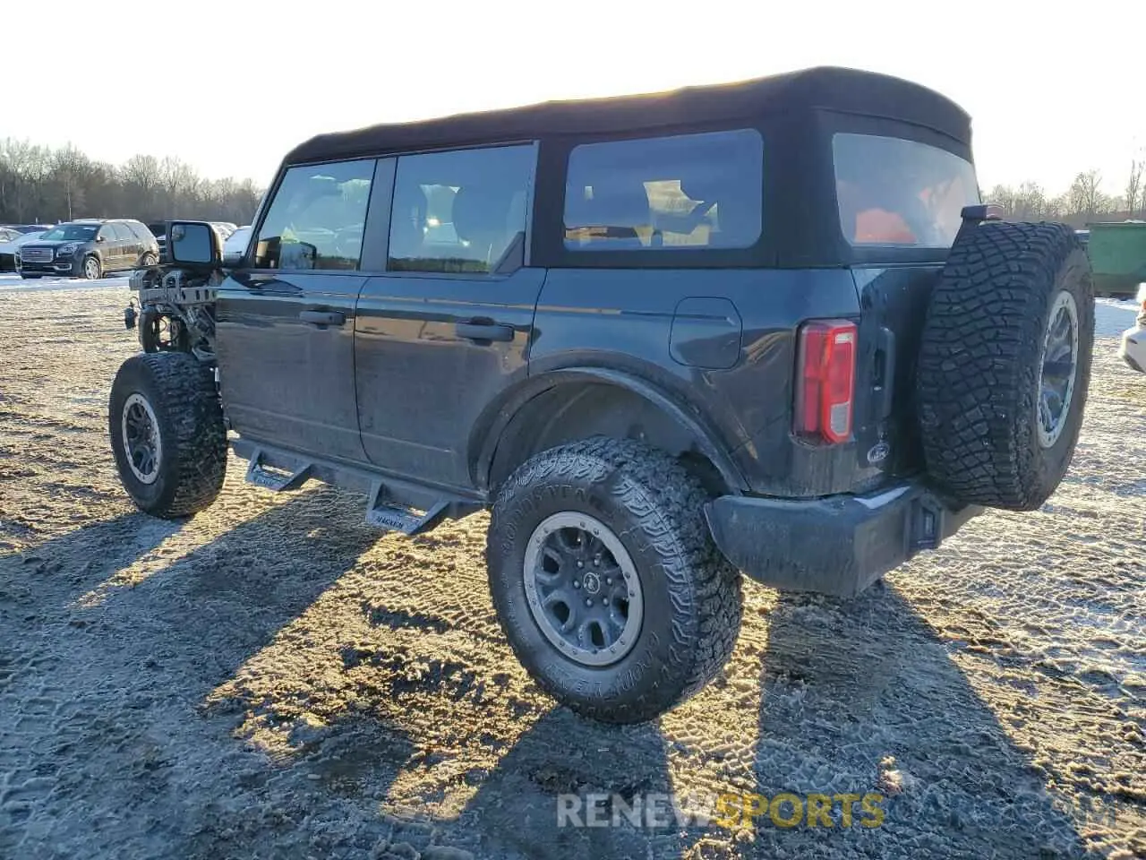2 fotografías del automóvil dañado 1FMEE5DP9NLB55644 FORD BRONCO 2022