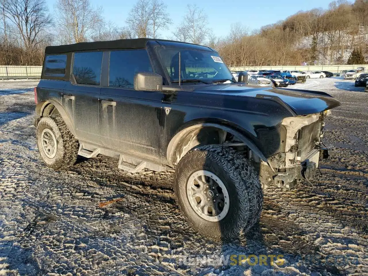 4 fotografías del automóvil dañado 1FMEE5DP9NLB55644 FORD BRONCO 2022