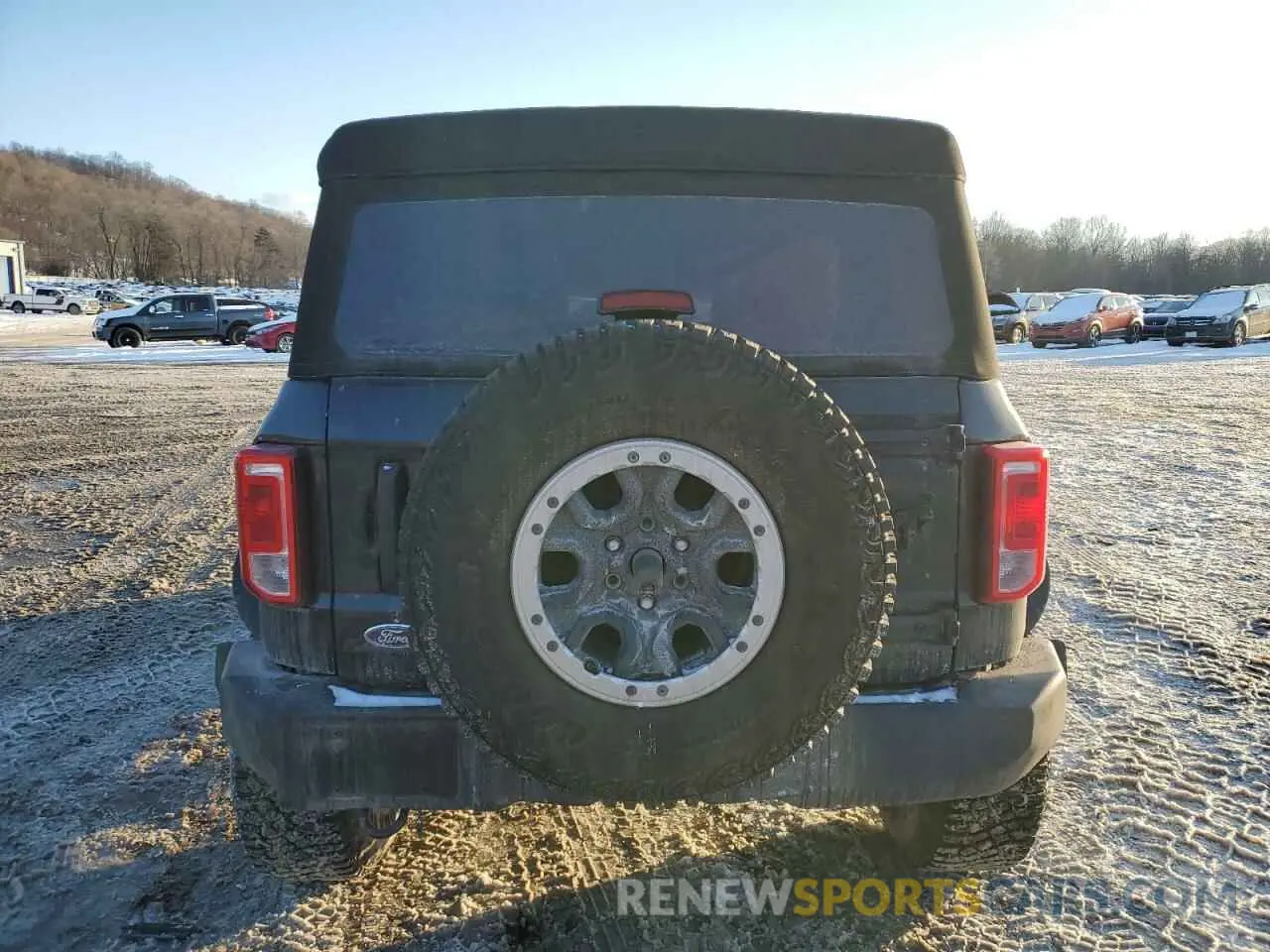 6 fotografías del automóvil dañado 1FMEE5DP9NLB55644 FORD BRONCO 2022