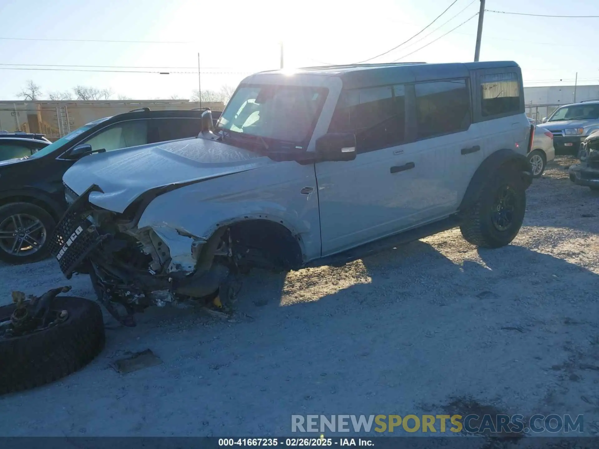 2 fotografías del automóvil dañado 1FMEE5DPXNLB34611 FORD BRONCO 2022