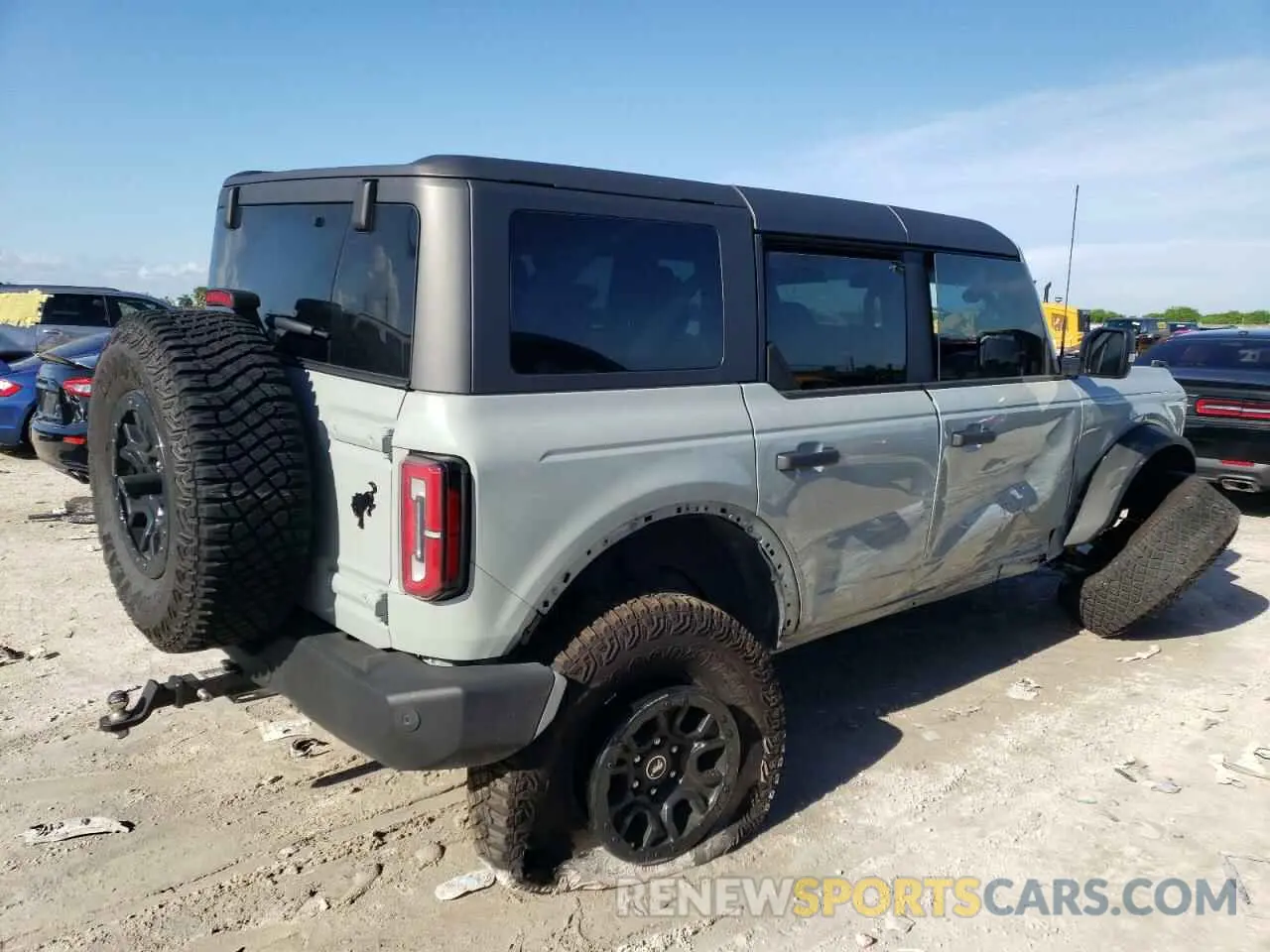 3 fotografías del automóvil dañado 1FMEE5DPXNLB67219 FORD BRONCO 2022
