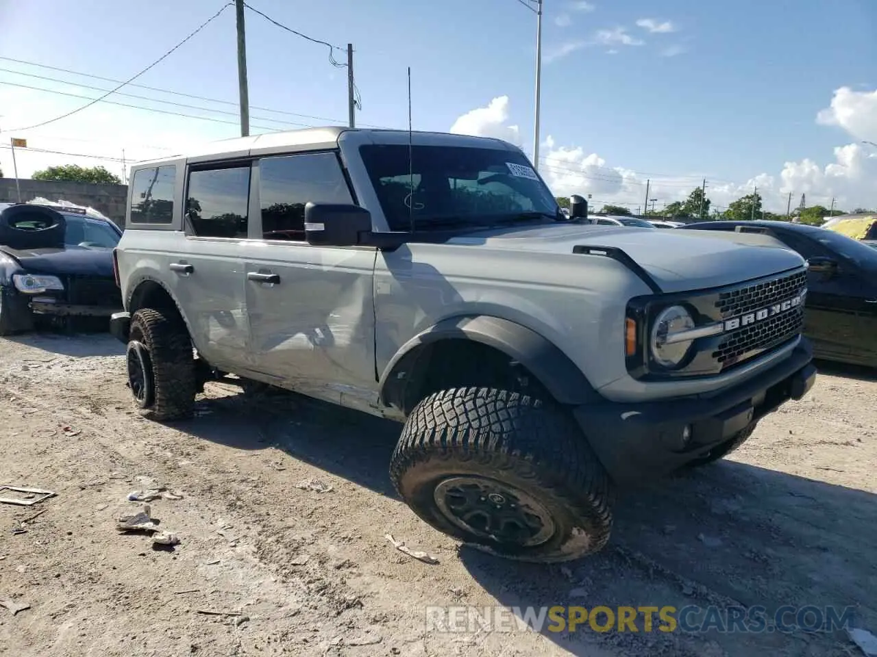 4 fotografías del automóvil dañado 1FMEE5DPXNLB67219 FORD BRONCO 2022
