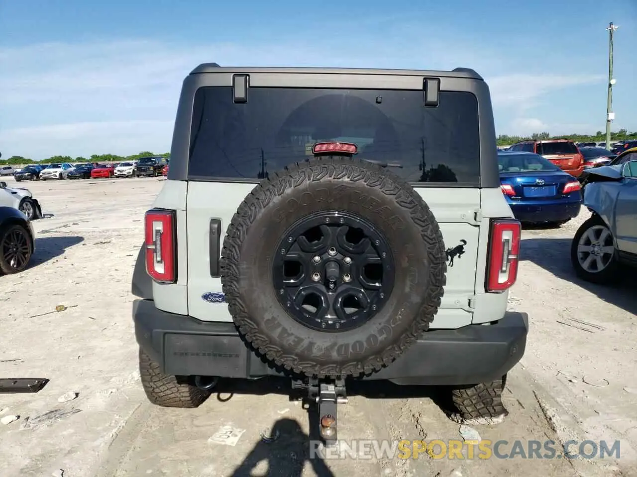 6 fotografías del automóvil dañado 1FMEE5DPXNLB67219 FORD BRONCO 2022