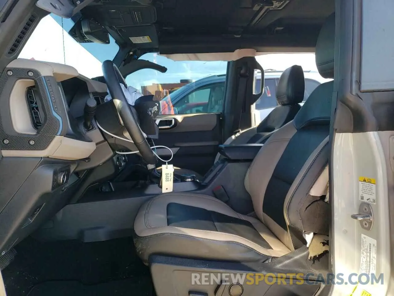 7 fotografías del automóvil dañado 1FMEE5DPXNLB67219 FORD BRONCO 2022