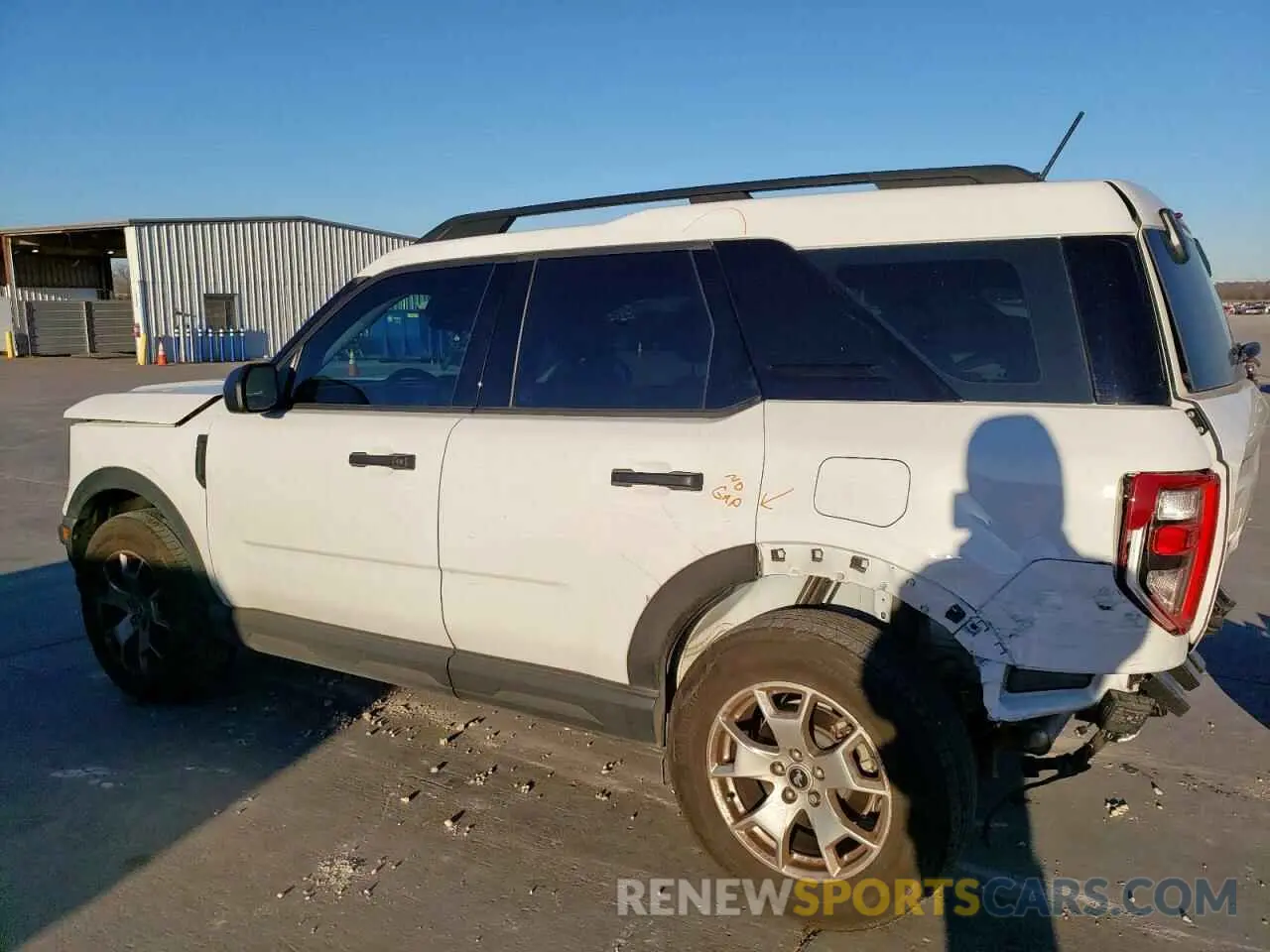 2 fotografías del automóvil dañado 3FMCR9A60NRD25289 FORD BRONCO 2022
