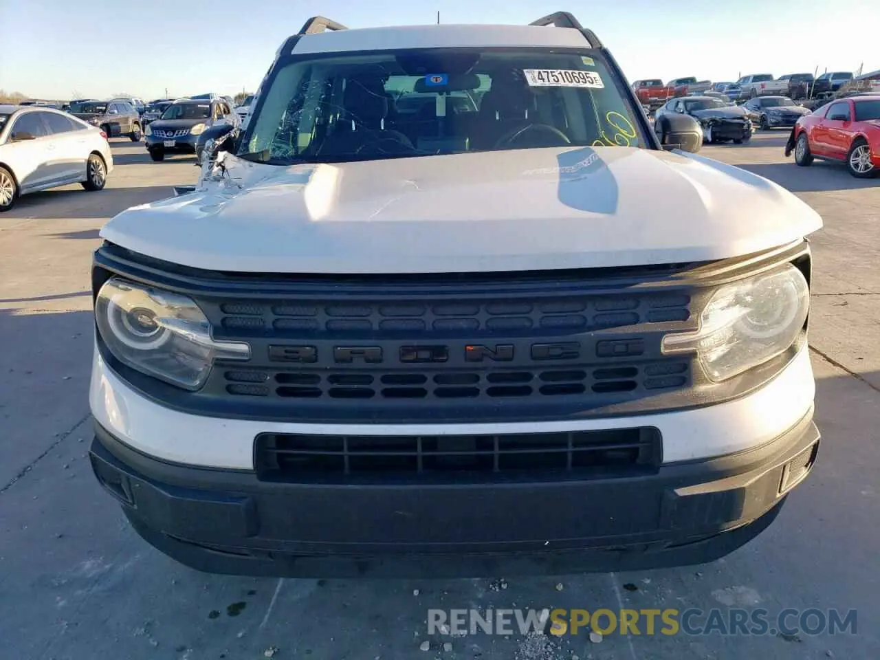 5 fotografías del automóvil dañado 3FMCR9A60NRD25289 FORD BRONCO 2022