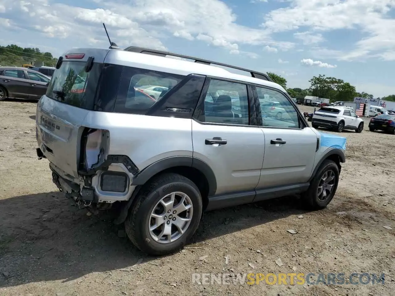 3 fotografías del automóvil dañado 3FMCR9A64NRD96964 FORD BRONCO 2022