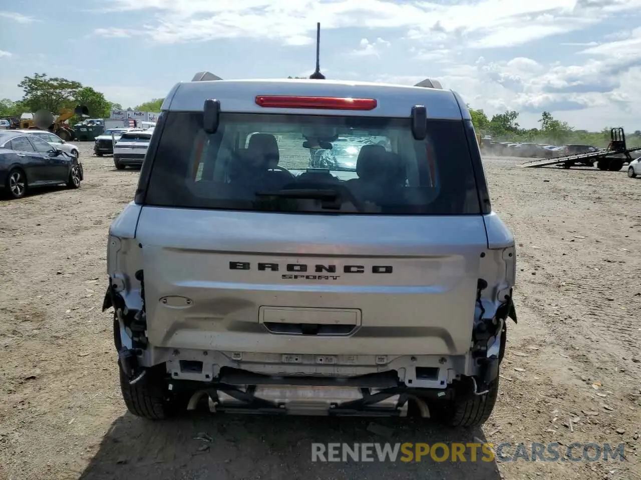6 fotografías del automóvil dañado 3FMCR9A64NRD96964 FORD BRONCO 2022
