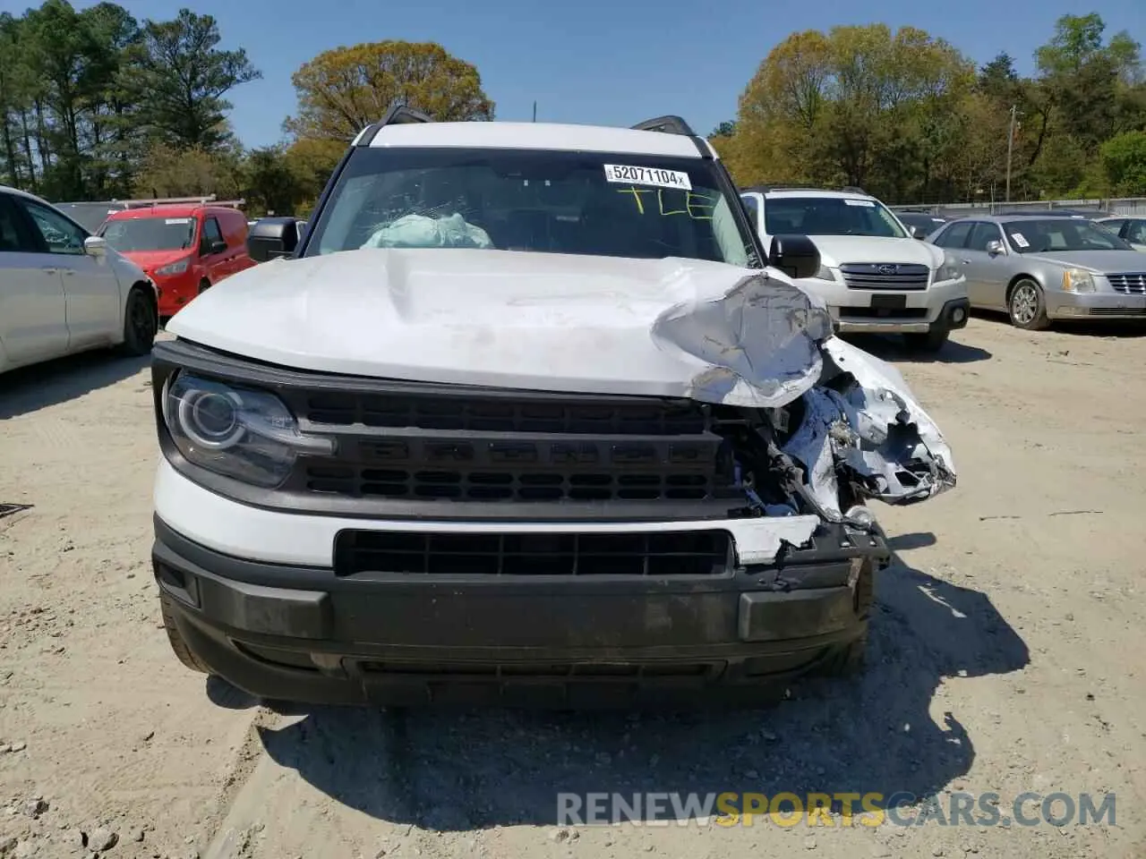 5 fotografías del automóvil dañado 3FMCR9A68NRD65751 FORD BRONCO 2022