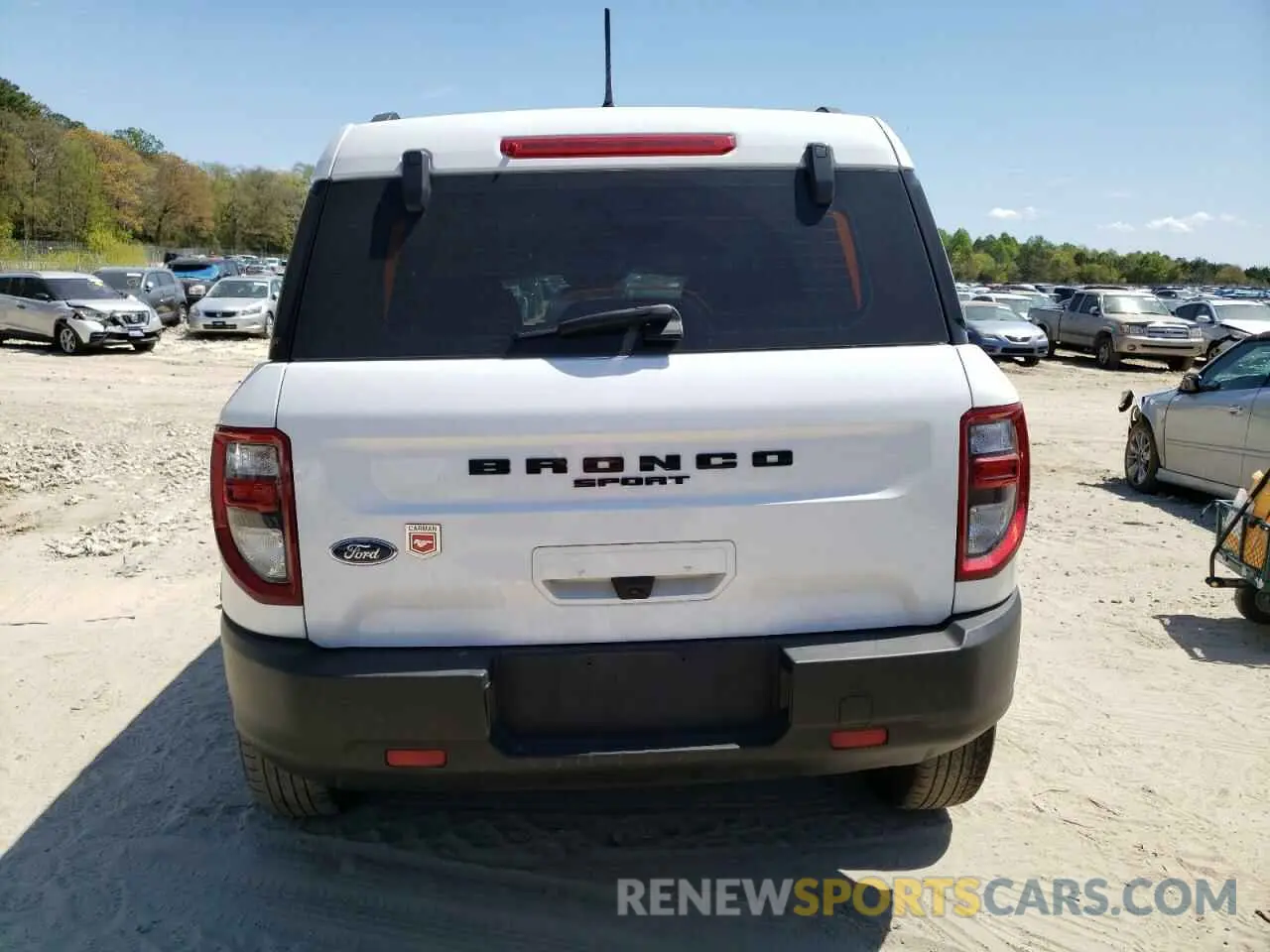 6 fotografías del automóvil dañado 3FMCR9A68NRD65751 FORD BRONCO 2022