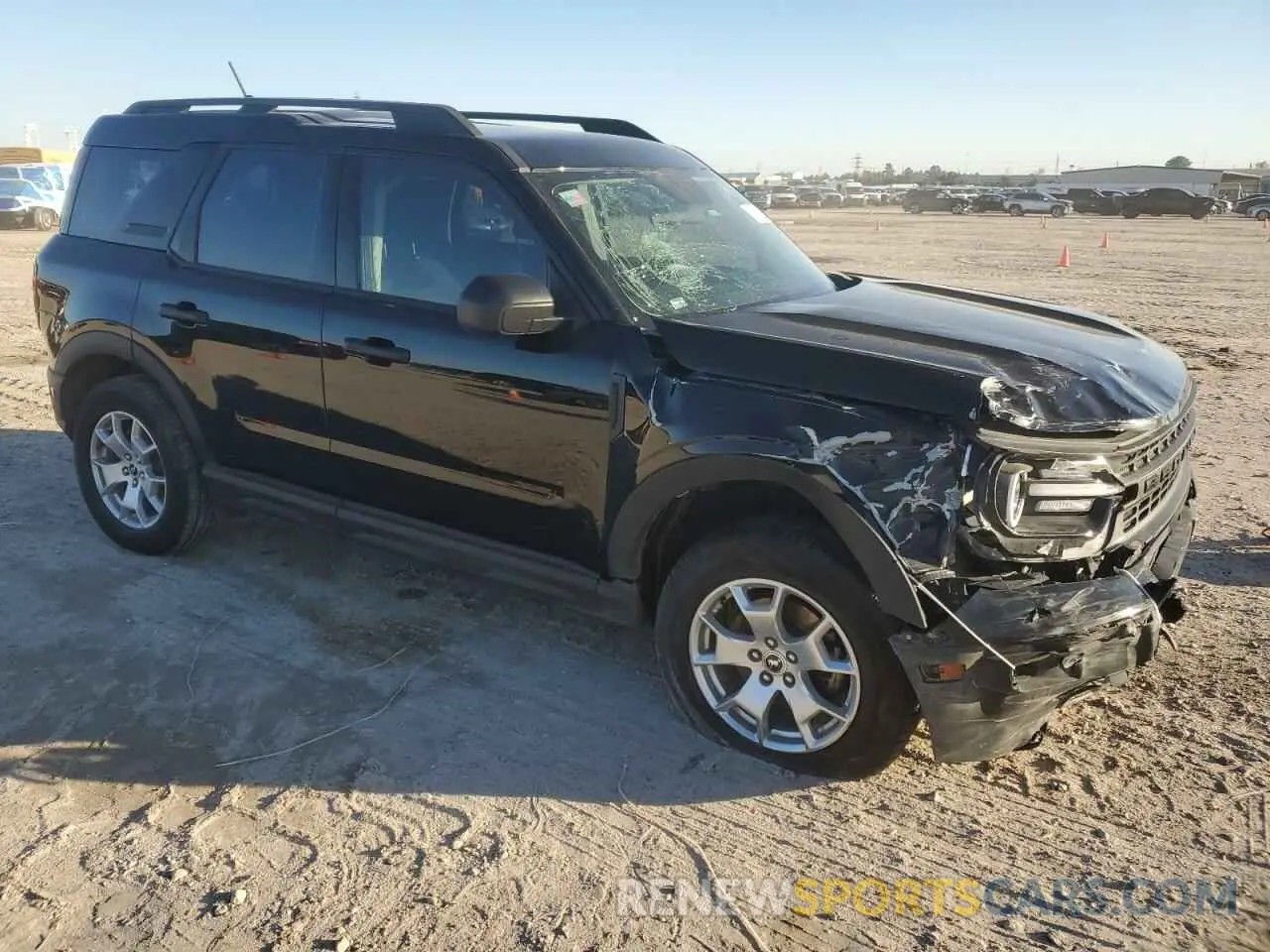 4 fotografías del automóvil dañado 3FMCR9A69NRD35383 FORD BRONCO 2022