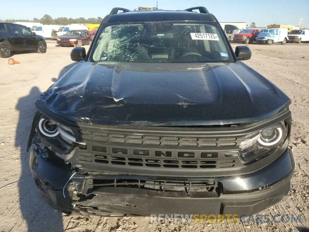 5 fotografías del automóvil dañado 3FMCR9A69NRD35383 FORD BRONCO 2022