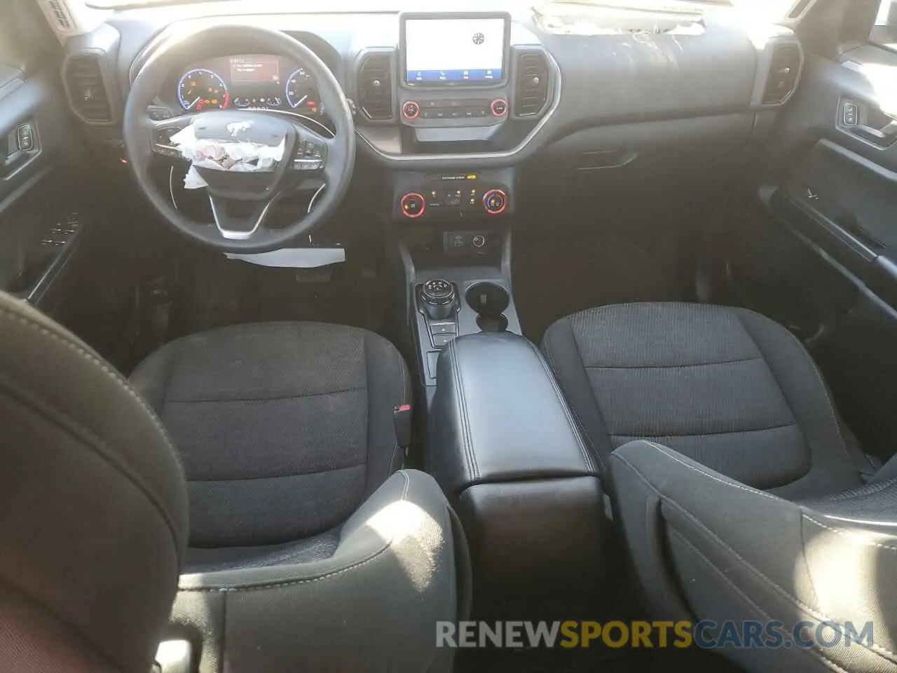 8 fotografías del automóvil dañado 3FMCR9A69NRD35383 FORD BRONCO 2022