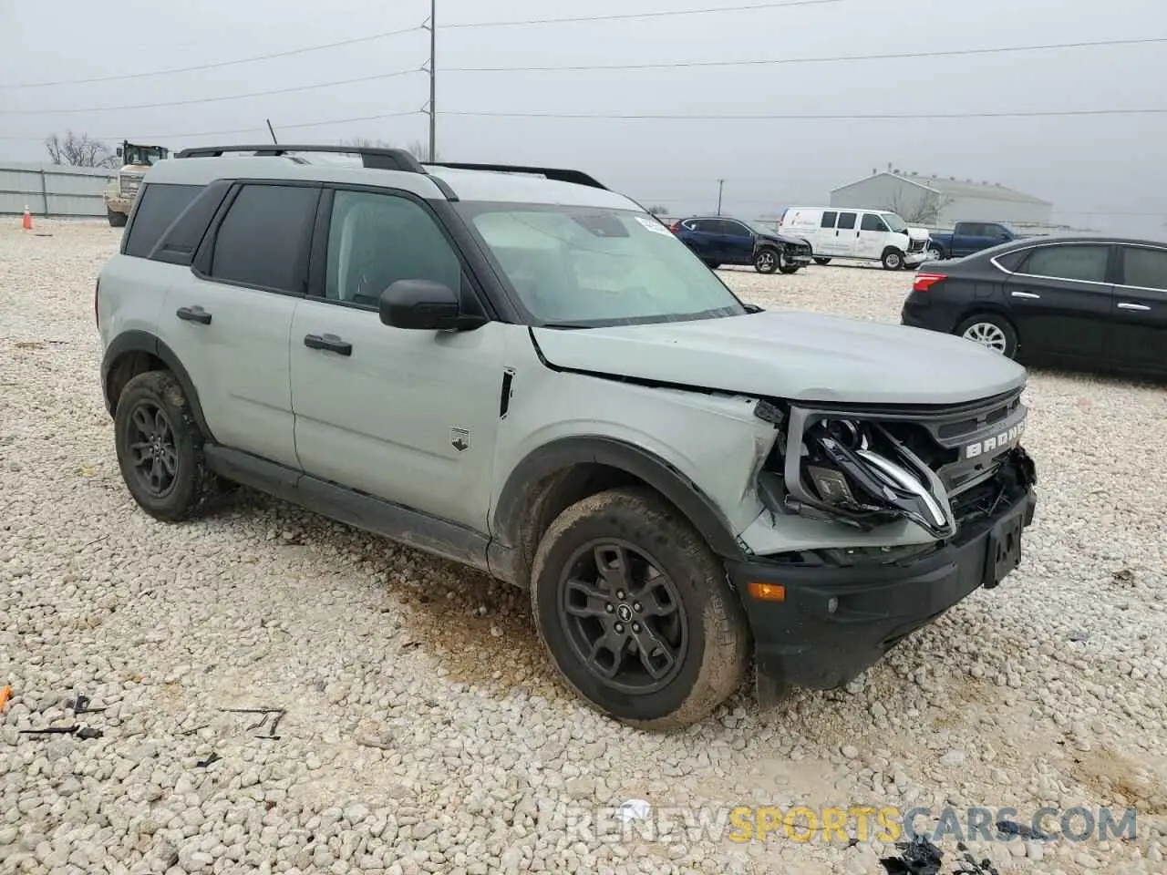 4 fotografías del automóvil dañado 3FMCR9B60NRD76824 FORD BRONCO 2022