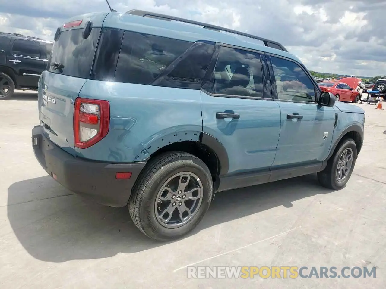 3 fotografías del automóvil dañado 3FMCR9B60NRE03603 FORD BRONCO 2022
