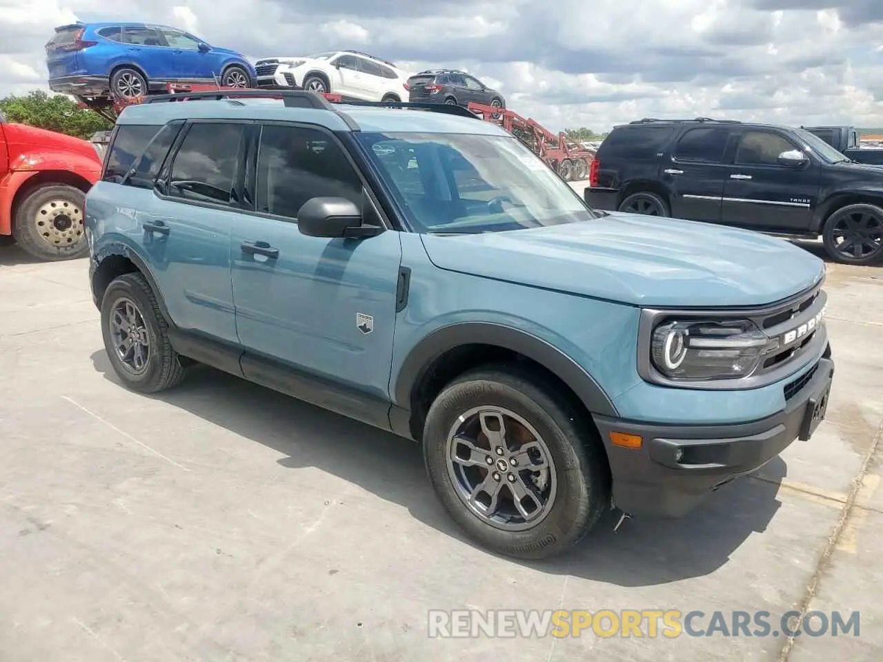 4 fotografías del automóvil dañado 3FMCR9B60NRE03603 FORD BRONCO 2022