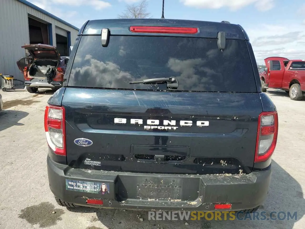 6 fotografías del automóvil dañado 3FMCR9B61NRD02280 FORD BRONCO 2022
