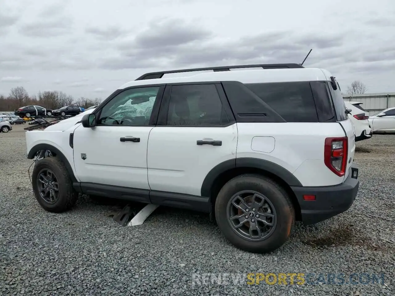 2 fotografías del automóvil dañado 3FMCR9B61NRD06653 FORD BRONCO 2022