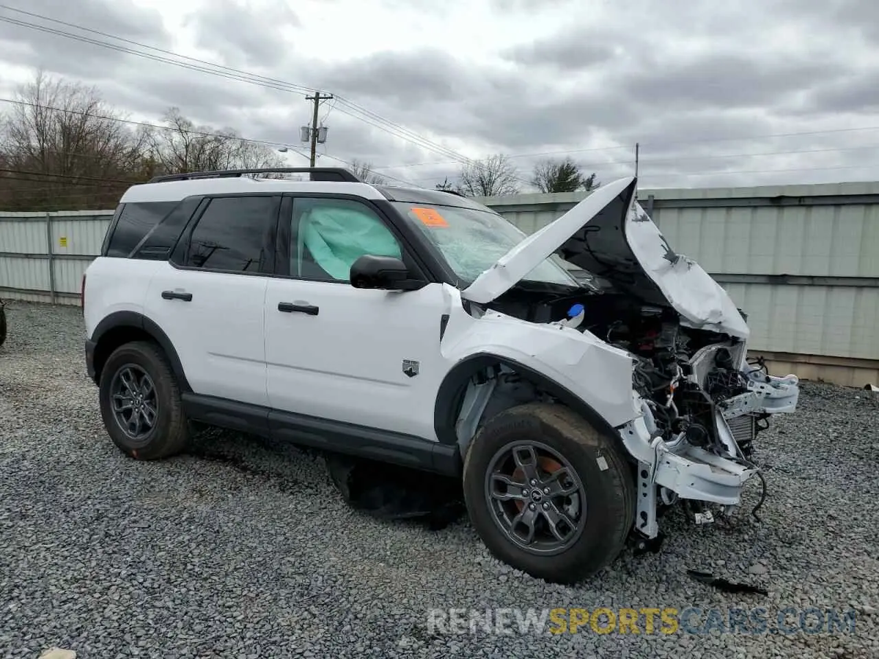 4 fotografías del automóvil dañado 3FMCR9B61NRD06653 FORD BRONCO 2022