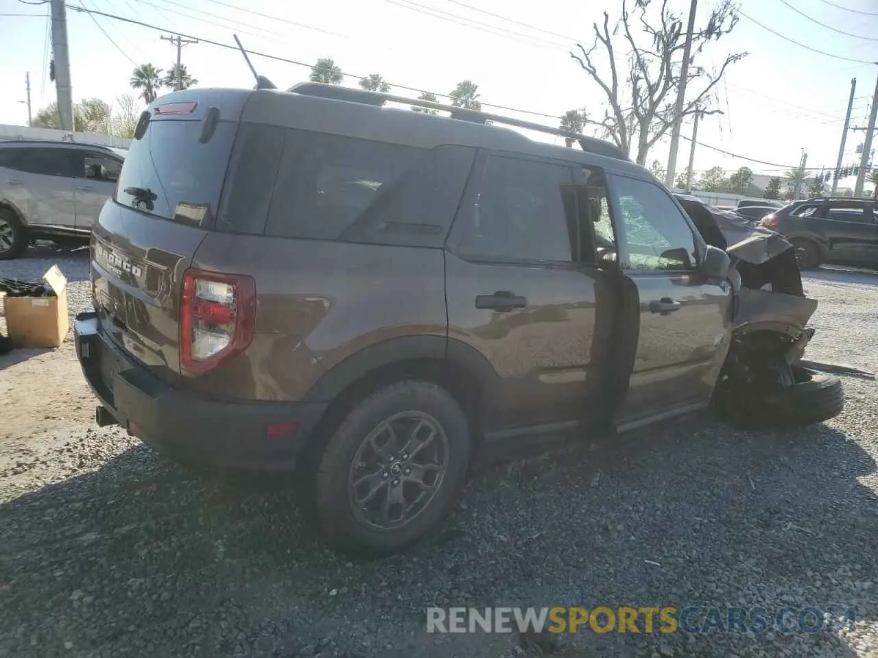 3 fotografías del automóvil dañado 3FMCR9B61NRD12193 FORD BRONCO 2022