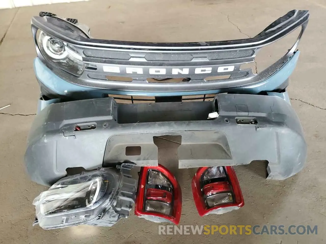 12 fotografías del automóvil dañado 3FMCR9B61NRE01567 FORD BRONCO 2022