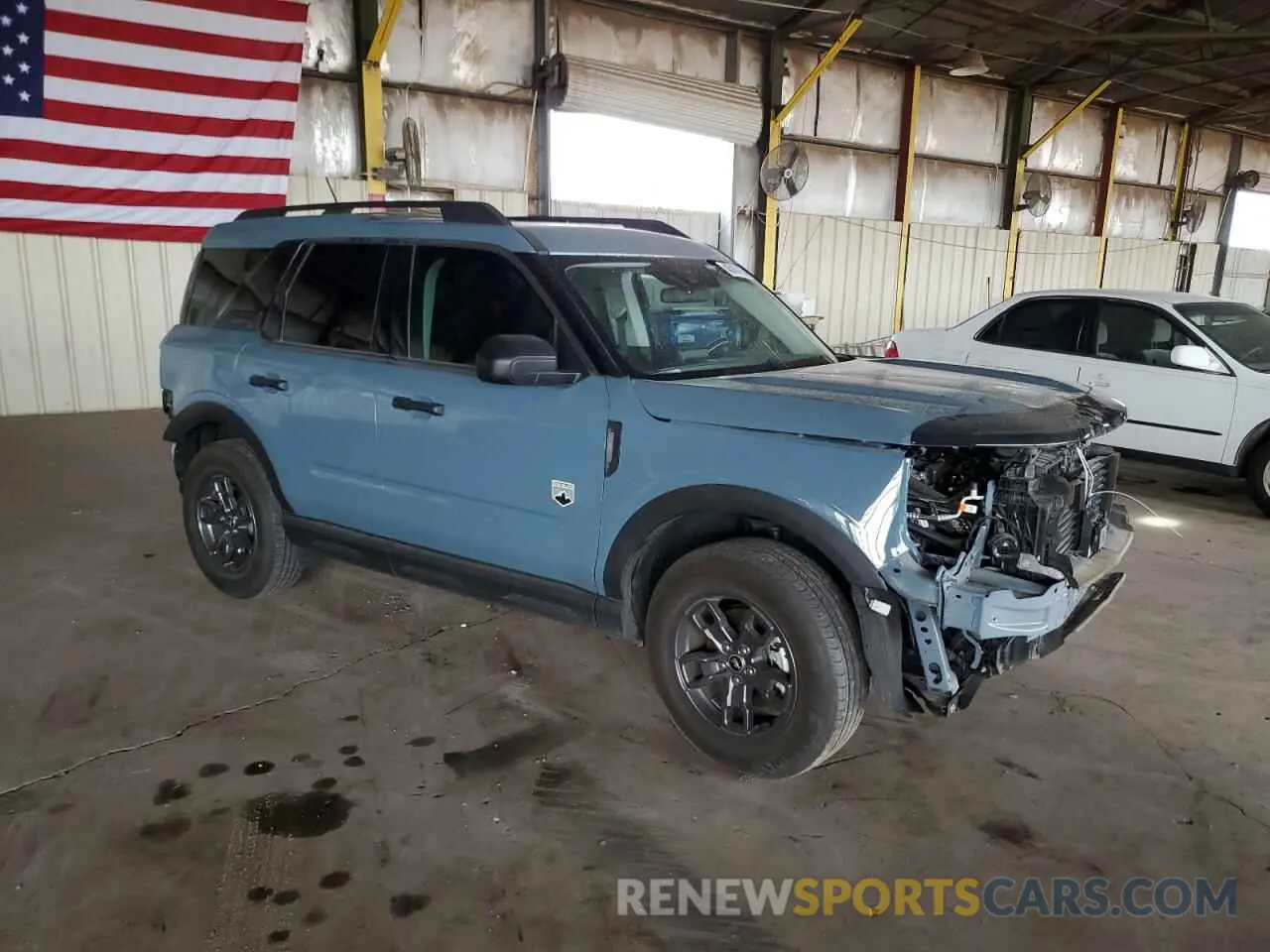 4 fotografías del automóvil dañado 3FMCR9B61NRE01567 FORD BRONCO 2022