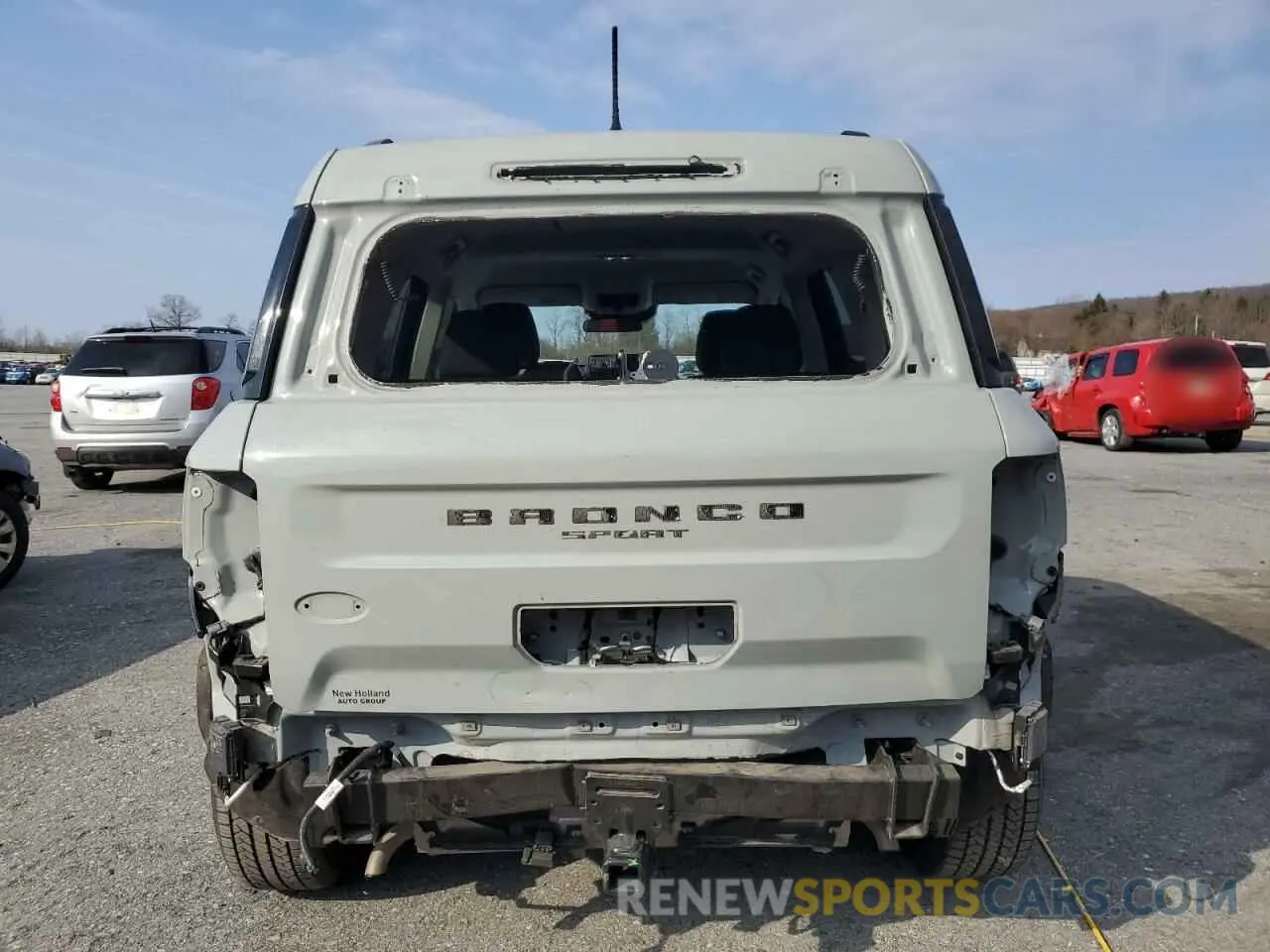 6 fotografías del automóvil dañado 3FMCR9B62NRD23073 FORD BRONCO 2022