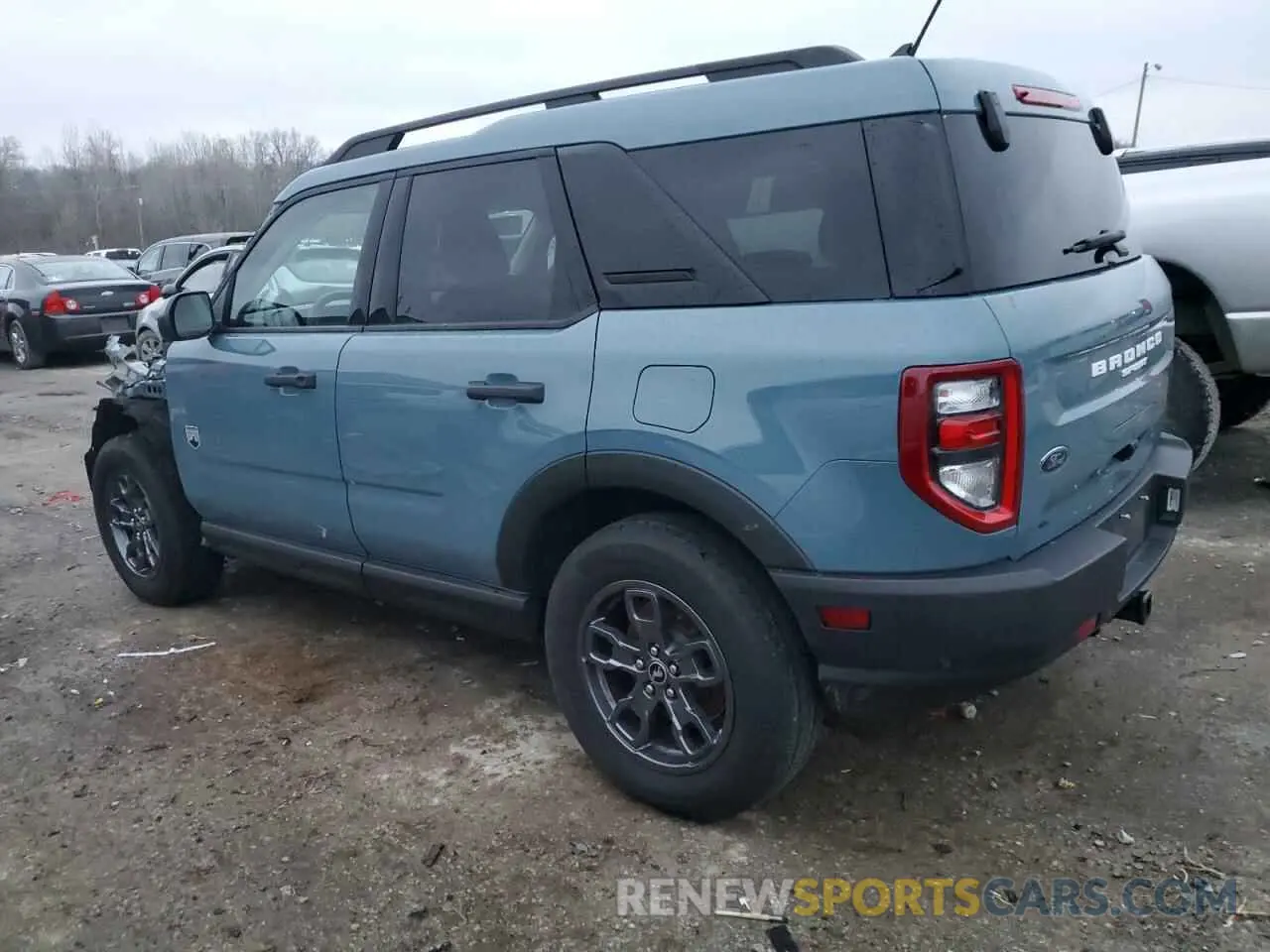 2 fotografías del automóvil dañado 3FMCR9B62NRD34588 FORD BRONCO 2022