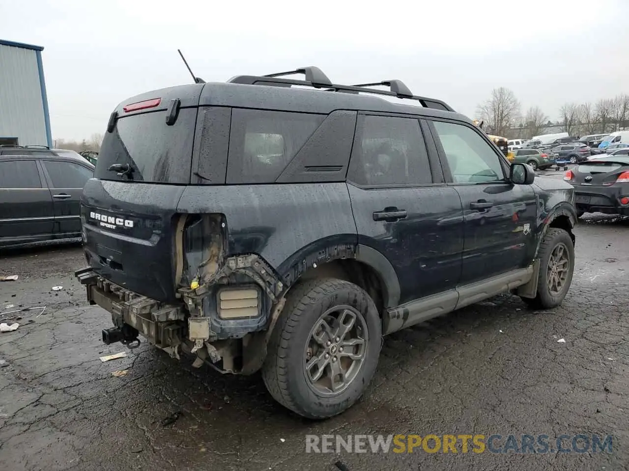 3 fotografías del automóvil dañado 3FMCR9B62NRD64805 FORD BRONCO 2022