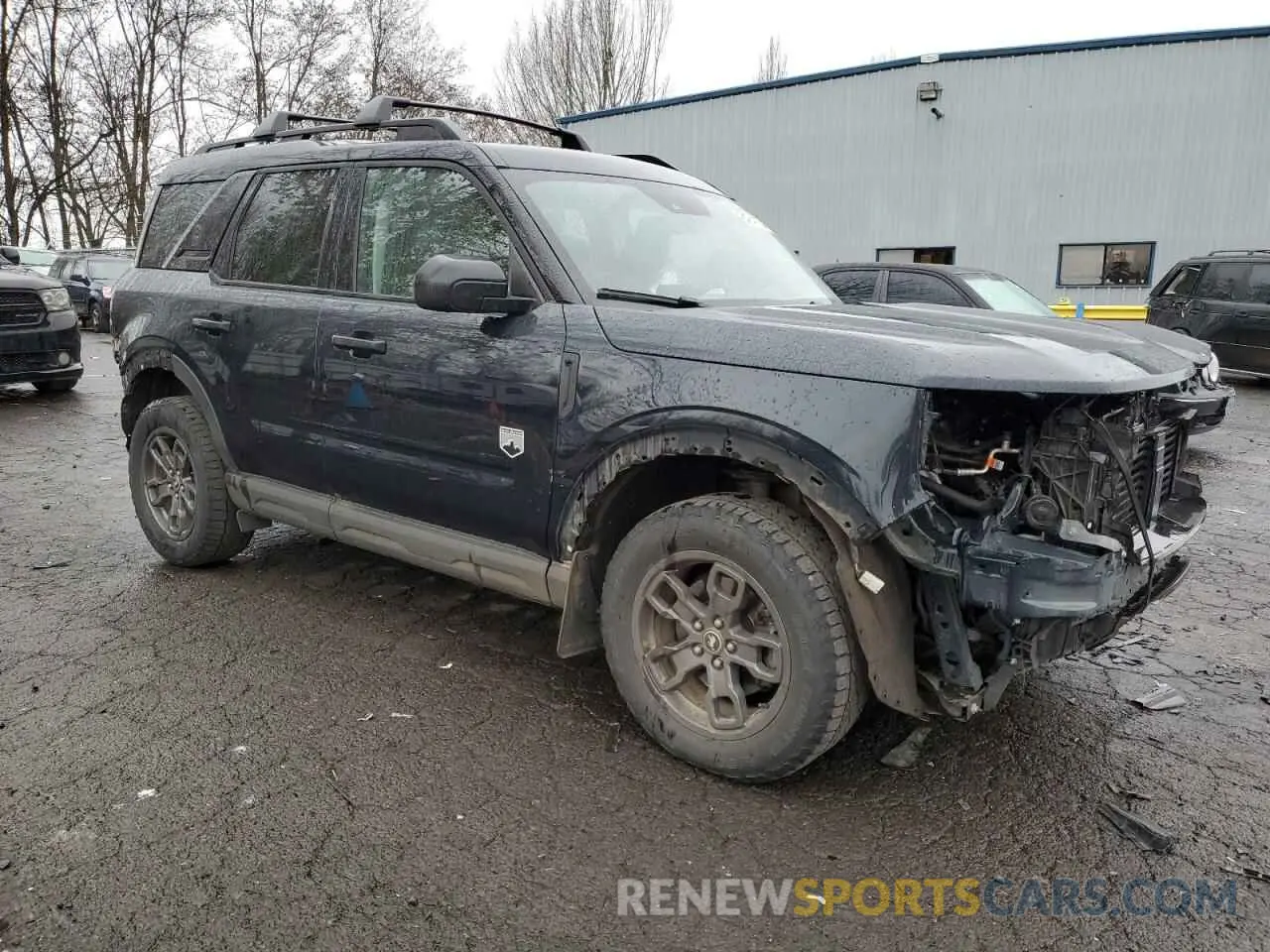 4 fotografías del automóvil dañado 3FMCR9B62NRD64805 FORD BRONCO 2022