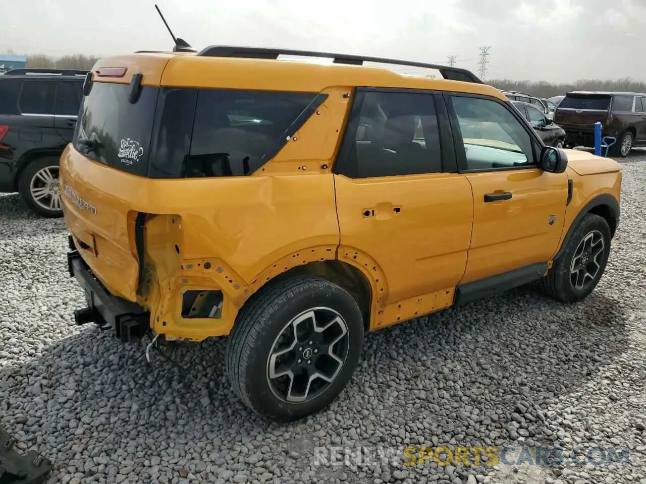 3 fotografías del automóvil dañado 3FMCR9B63NRD58768 FORD BRONCO 2022