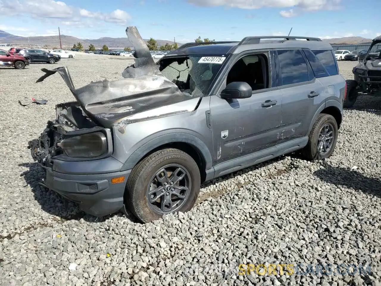 1 fotografías del automóvil dañado 3FMCR9B64NRD04511 FORD BRONCO 2022