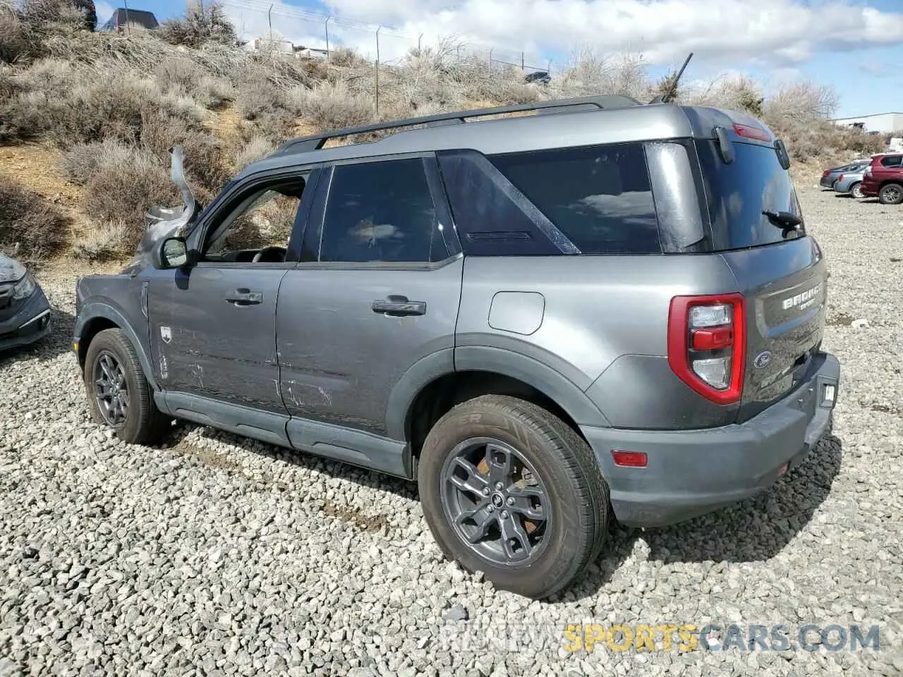 2 fotografías del automóvil dañado 3FMCR9B64NRD04511 FORD BRONCO 2022