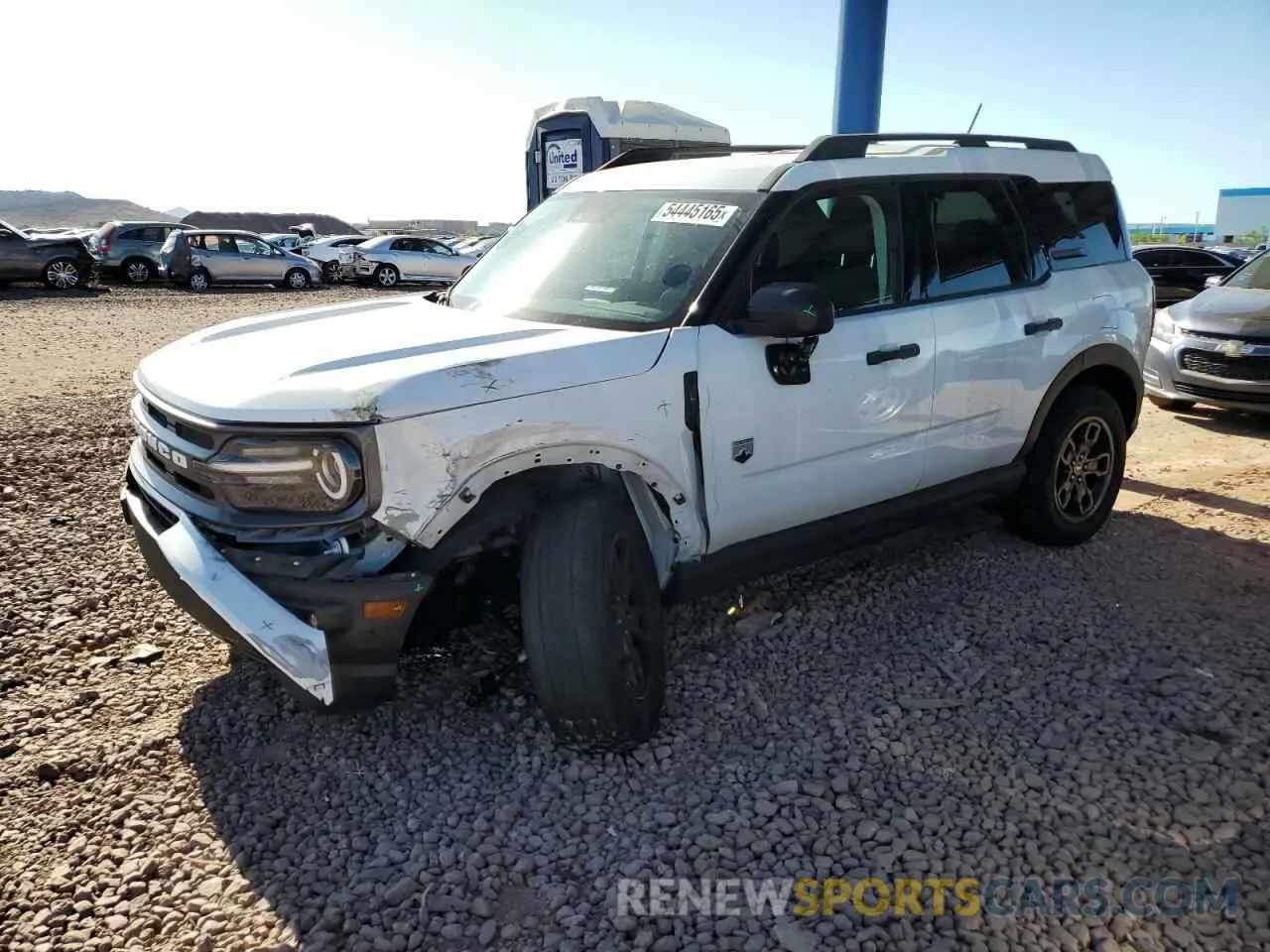 1 fotografías del automóvil dañado 3FMCR9B64NRE10005 FORD BRONCO 2022
