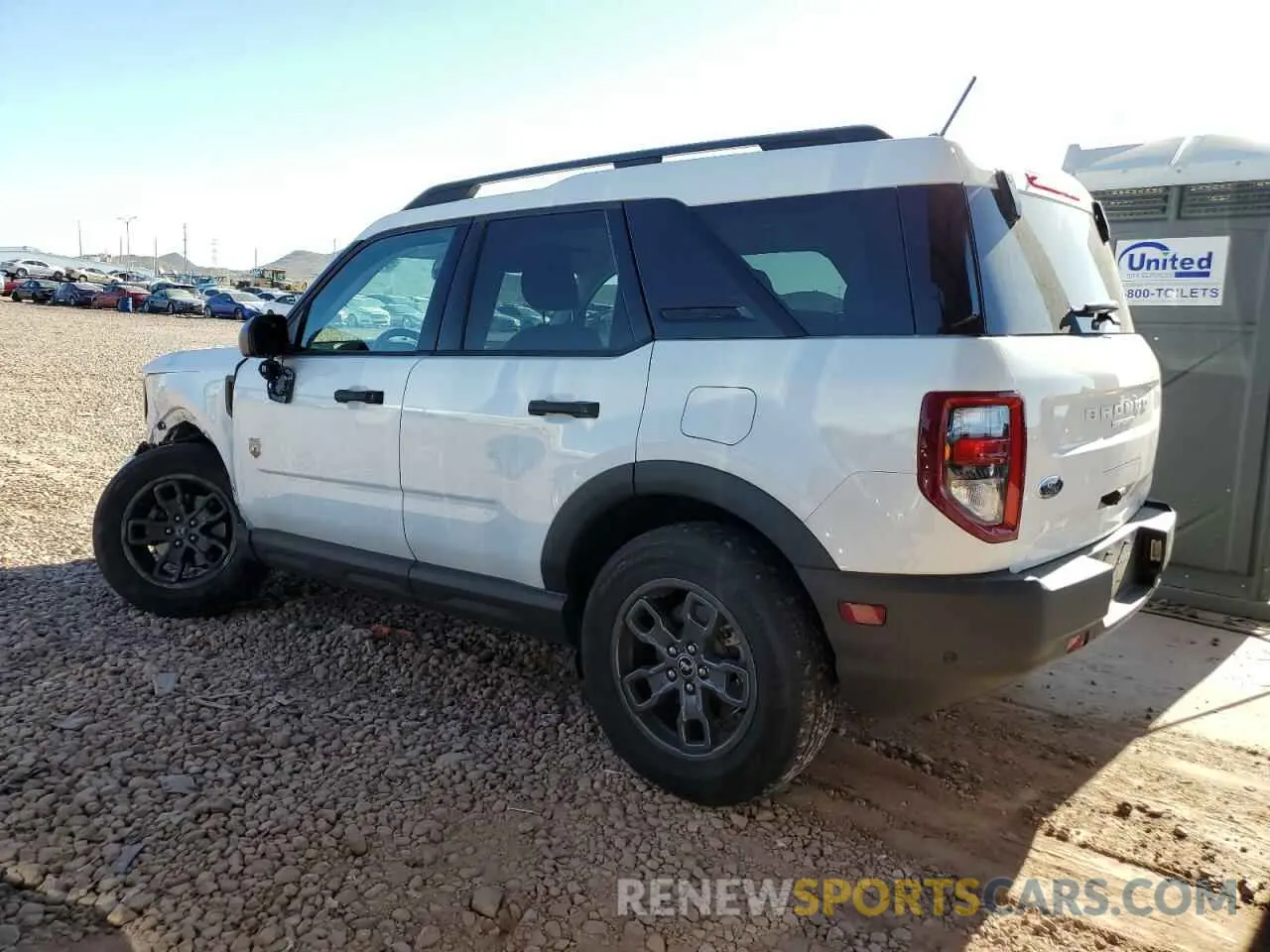 2 fotografías del automóvil dañado 3FMCR9B64NRE10005 FORD BRONCO 2022
