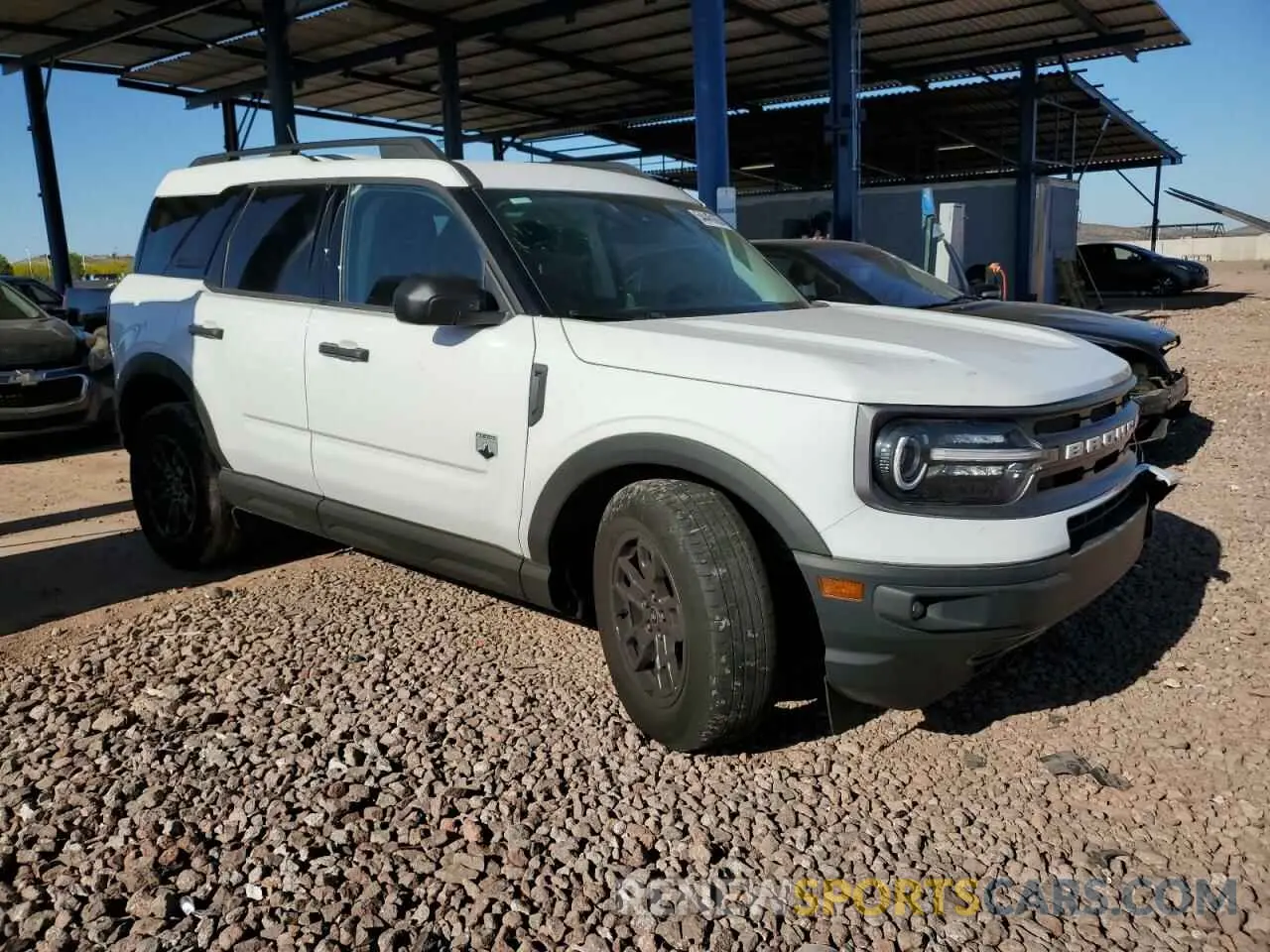 4 fotografías del automóvil dañado 3FMCR9B64NRE10005 FORD BRONCO 2022