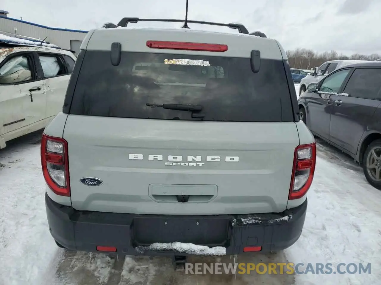 6 fotografías del automóvil dañado 3FMCR9B64NRE33879 FORD BRONCO 2022